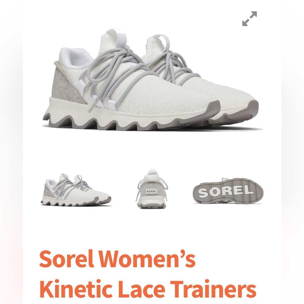 Sorel Kinetic Lace Trainers white 💥